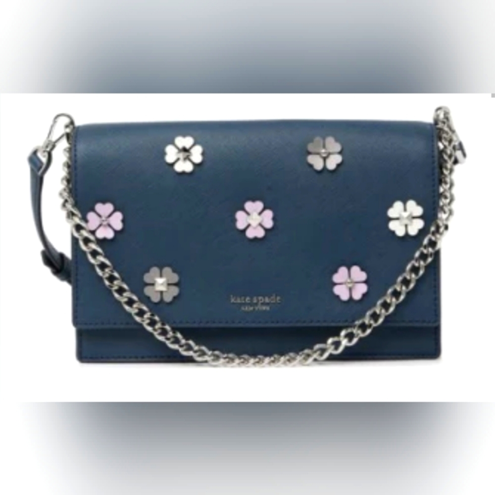 Kate Spade New York Cameron Convertible Floral Applique Crossbody bag